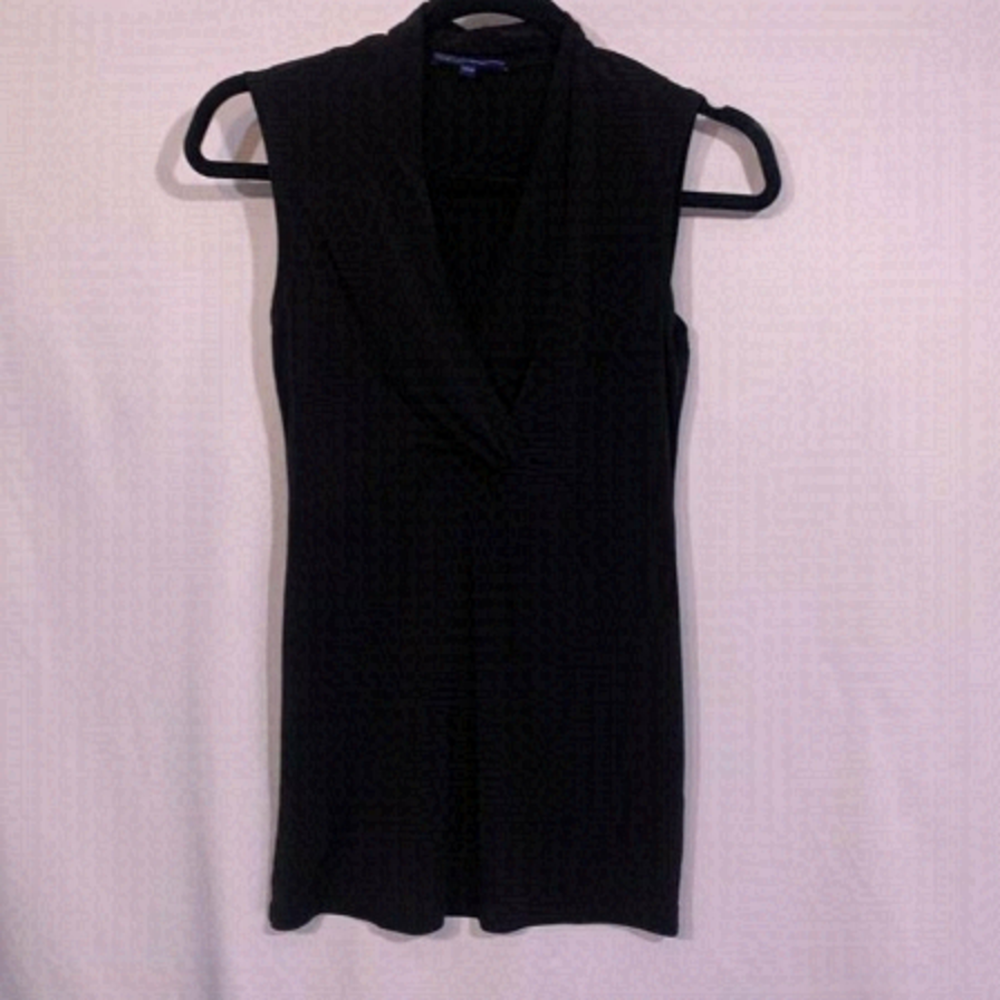 THYME maternity tank top. Black. Size XS. Poly/spandex blend. Flattering